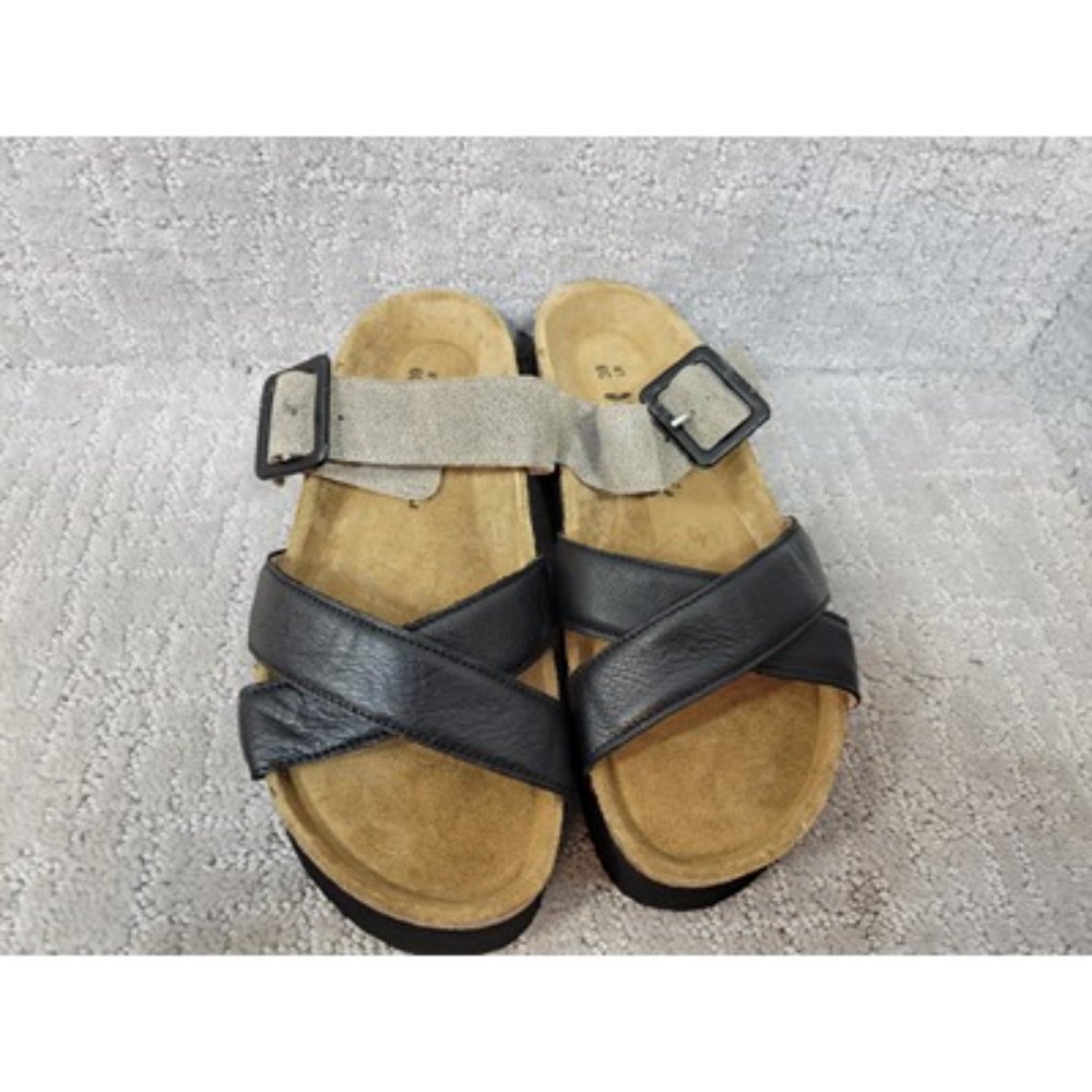 NAOT Juliette Women's Size EU 39 Beige/Beige Leather Strappy Sandals - Picture 2 of 12